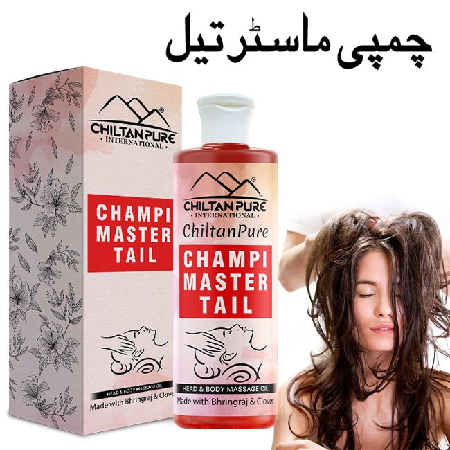 Champi Master Tail - Promotes Hair Growth, Provides Relief from Body Pains & Makes Skin Soft - ChiltanPure