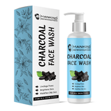 Charcoal Face Wash - Unclogs Pores, Brightens the Skin, and Eliminates Acne & Blackheads. - ChiltanPure