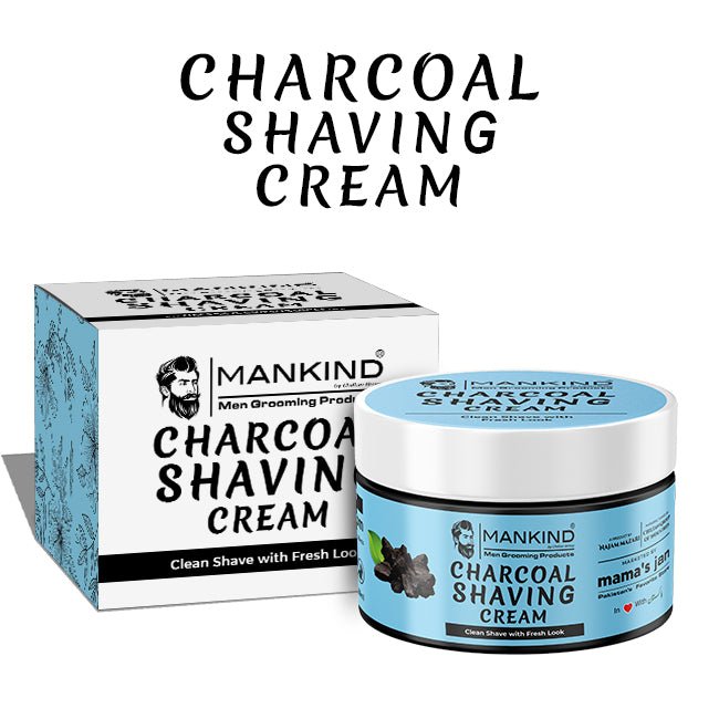 Charcoal Shaving Cream - Absorbs Impurities & Toxins & Gives Smooth Razor Glide - ChiltanPure