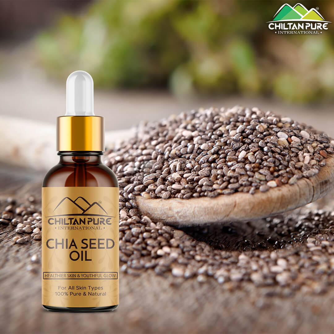 Chia Seed Oil – Promotes Healthier Skin Membrane [تخم میکسیکو] 30ml - ChiltanPure