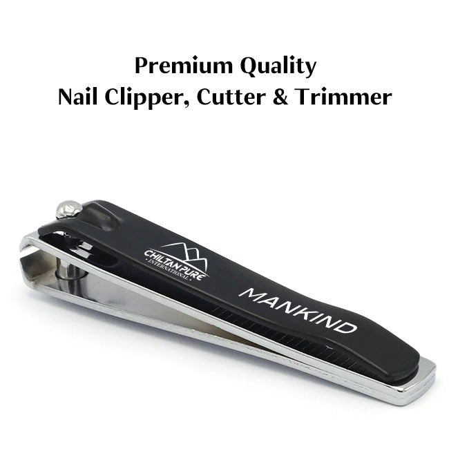 Chiltan-Mankind Nail Clipper Nail Cutter Nail Trimmer - Export Quality Stainless Steel, Durable Ultra Sharp Curved Edges Cutter, Ideal for Trimming Fingernails & Toe Nail - ChiltanPure