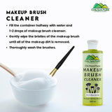 ChiltanPure Anti-Bacterial Makeup Brush & Puff Cleaner 200ml – Removes Bacteria, Washes Away Traces of Dirt, Makeup, Oil, & Debris from Makeup Brushes 200ml - ChiltanPure