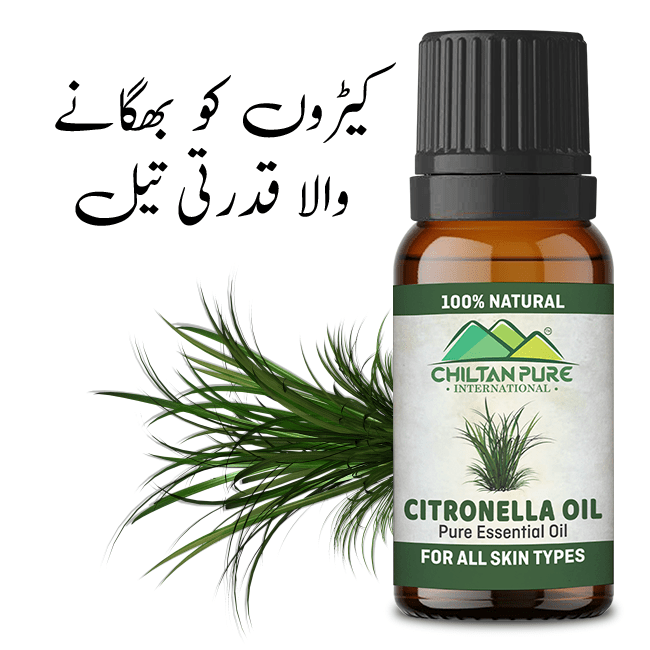 Citronella Essential Oil – Reduce Hair & Skin Dryness [ترنجیل] 20ml - ChiltanPure