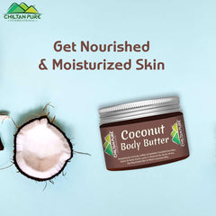 Coconut Body Butter - Get Nourished &amp; Moisturized Skin in Most Luxurious Way [ناریل] - ChiltanPure