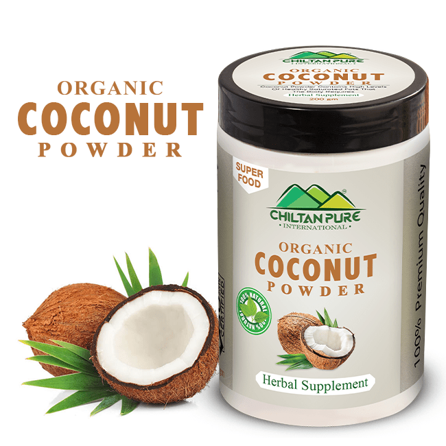 Coconut Powder – Keep Blood Sugars Stable, Promotes Healthy Heart & Prevents Anemia [ناریل] - ChiltanPure