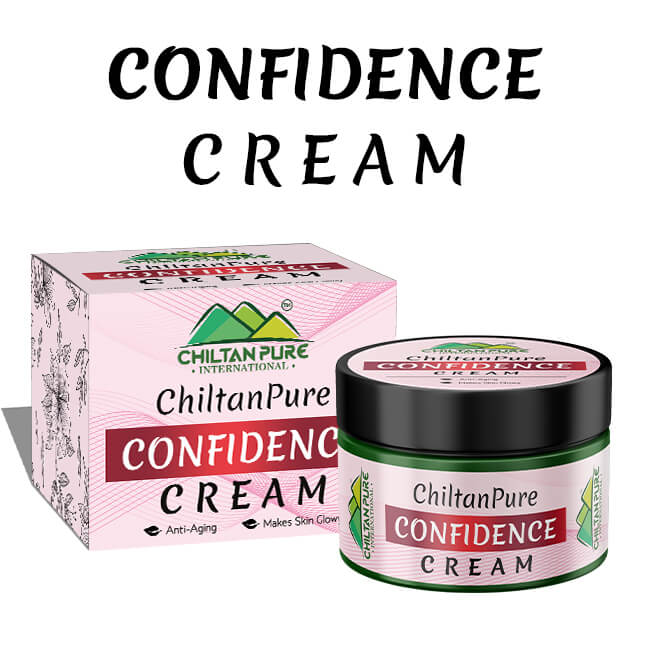 Confidence Cream - Anti–Aging, Treats Acne, Boosts Skin’s Elasticity, Minimize Pores & Makes Skin Glowy!! - ChiltanPure