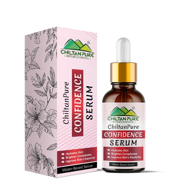 Confidence Serum – Hydrates Skin, Treats Acne, Improves Skin’s Elasticity, Minimizes Fine lines & Wrinkles