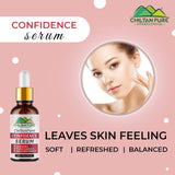 Confidence Serum – Hydrates Skin, Treats Acne, Improves Skin’s Elasticity, Minimizes Fine lines & Wrinkles!! - ChiltanPure