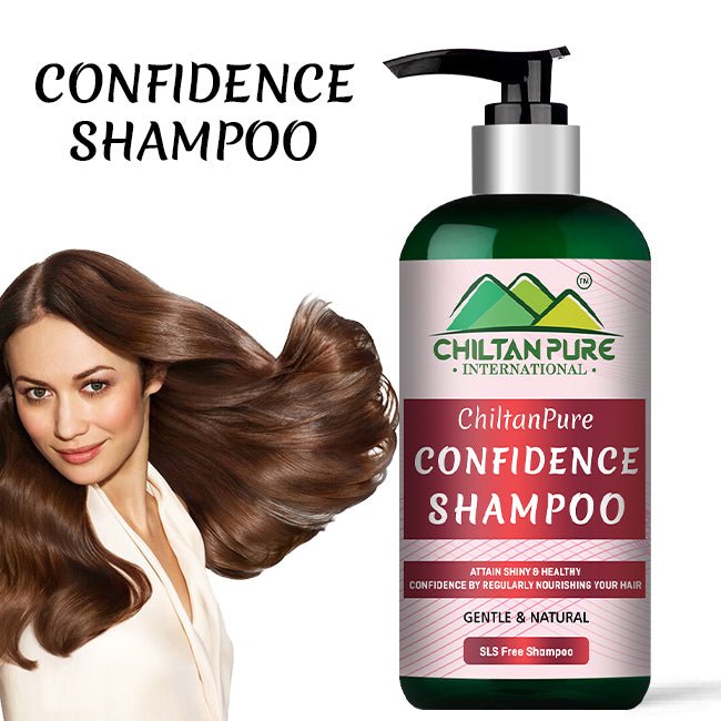 Confidence Shampoo – Attain Shiny & Healthy Confidence by Regularly Nourishing your Hair! - ChiltanPure