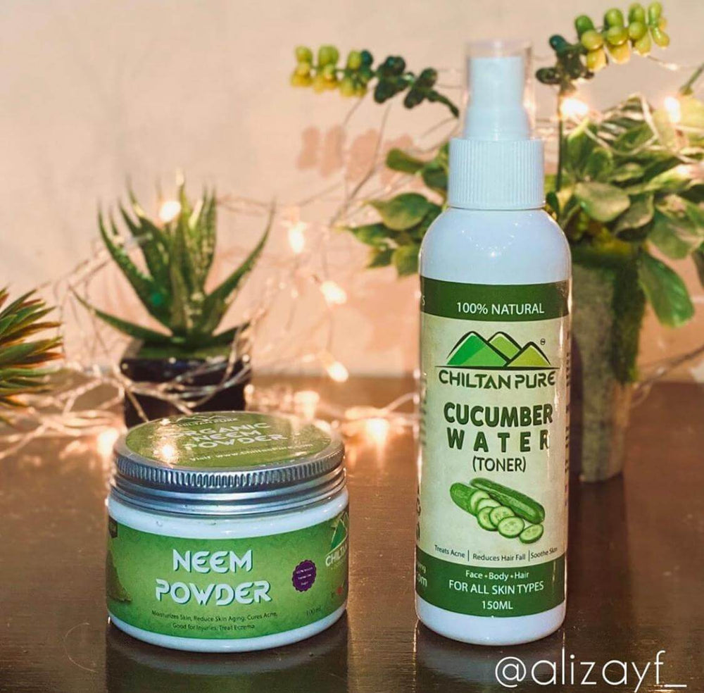 Cucumber Floral Water -Hydrate & Soothe your Skin [Toner] 150ml - ChiltanPure