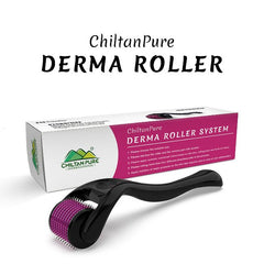 Derma Roller System – Ultra Sharp Needle Tips, Therapy for Skin Regeneration, Efficient Treatment for Anti-Aging Skin & Stretch Marks!! - ChiltanPure