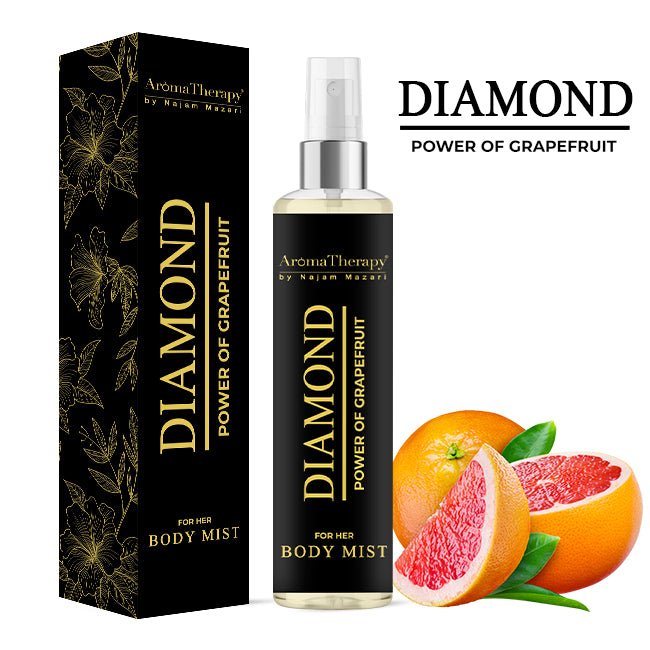 Diamond Natural Body Mist - Made With Grapefruit - Unleash the Mysterious You!! - ChiltanPure