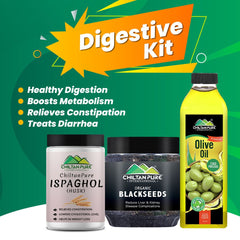 Digestive Kit - Aid in Healthy Digestion, Relief Constipation, Boosts Metabolism & Treats Diarrhea - ChiltanPure