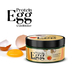 Egg Conditioner Mask - Ideal for Hair Growth, Smooths Frizziness, Makes Your Hair Thick and Shiny - ChiltanPure