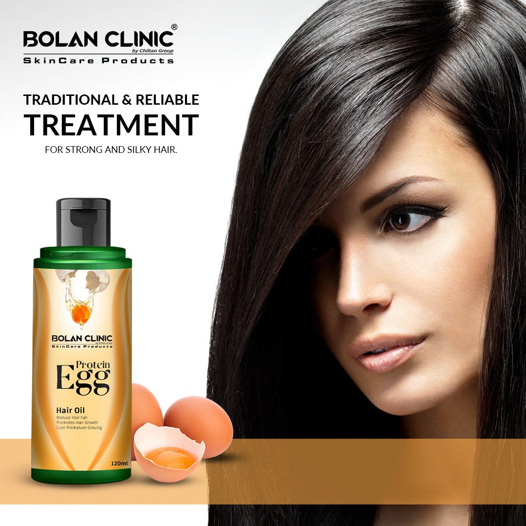 Egg Oil Hydrates Hair, Prevents Premature Greying, and Removes Frizz –  ChiltanPure