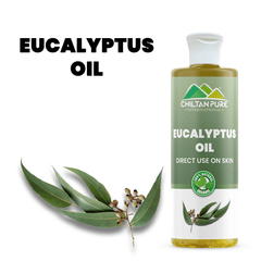 Eucalyptus Infused Oil – Prevents Acne, Soothes Dry Skin, Natural Stress Buster & Reduces Scalp Irritation 200ml - ChiltanPure