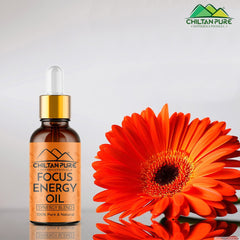 Focus & Energy Oil – Give You Extra Boost You Need with 100% Pure Undiluted Certified Organic Essential Oils 30ml - ChiltanPure