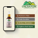 Freckles Fade Serum – Hydrates Skin, Fade Freckles, Reduce Blemishes & Lighten Pigmentation - ChiltanPure