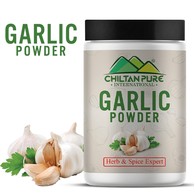 Garlic Powder – With Powerful Cholesterol Lowering Ability & Combat Obesity [لہسن] 250gm - ChiltanPure