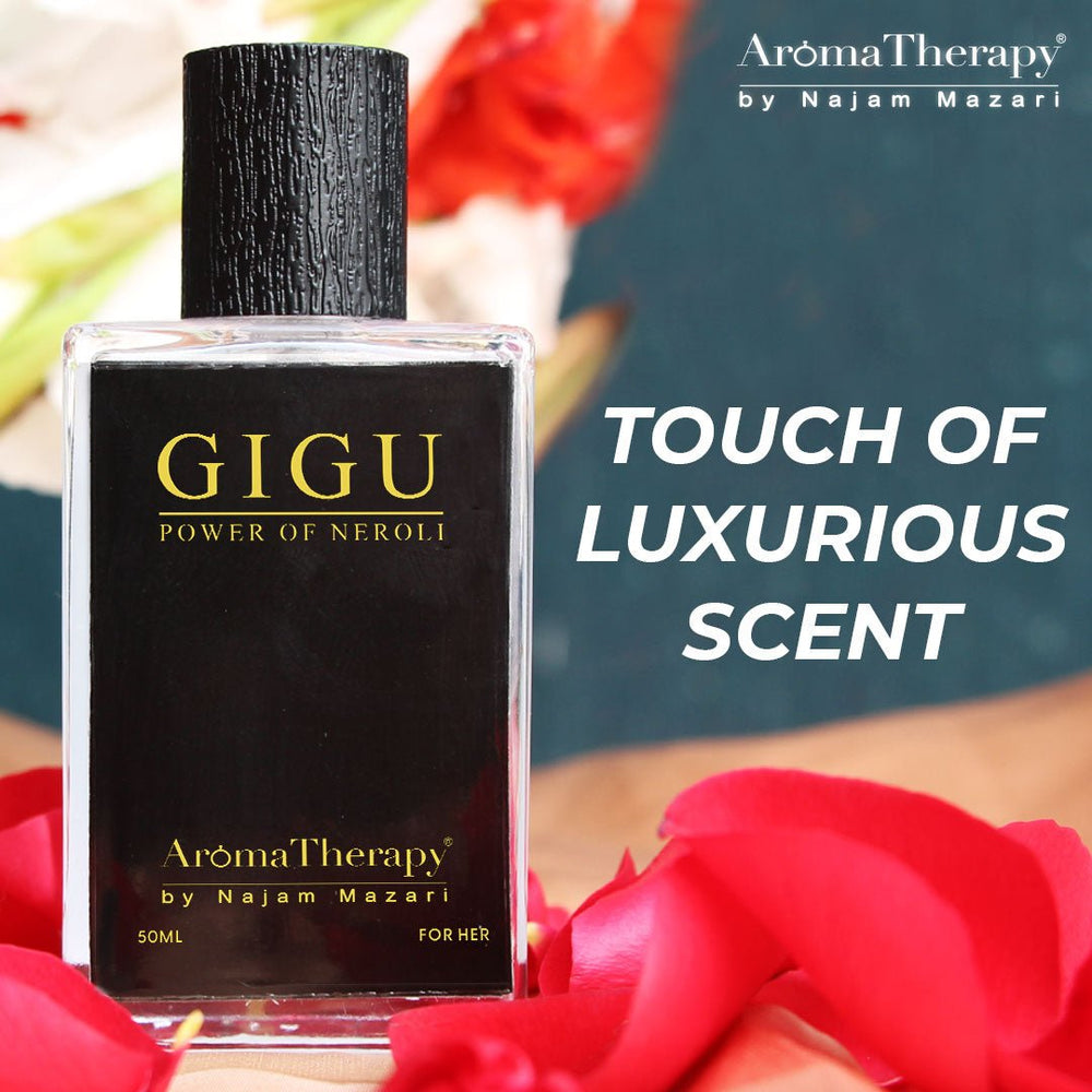 Gigu Natural Perfume - Made With Neroli - Evokes Delicateness in You!! - ChiltanPure