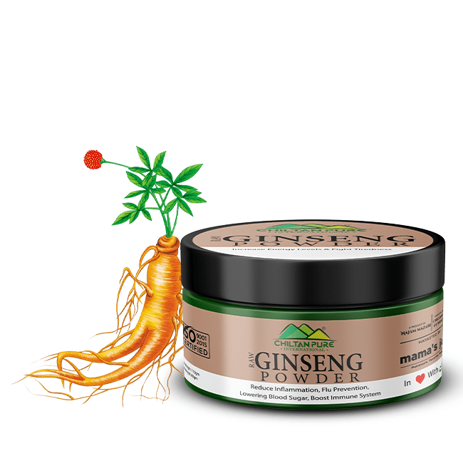 Ginseng Powder – Energizing Supplement (جنسنگ) 80gm / Tongkat Ali - ChiltanPure