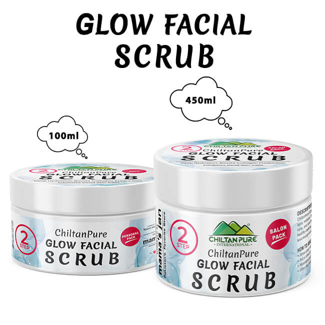 Glow Facial Scrub - ChiltanPure