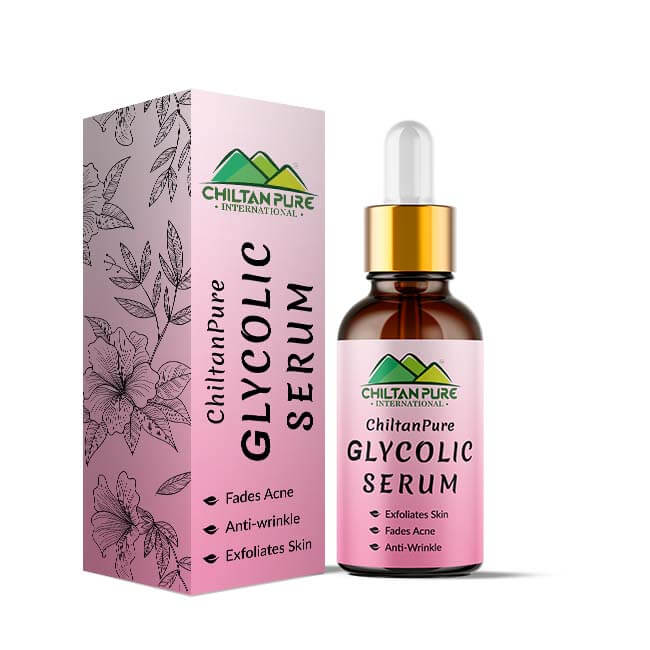 Glycolic Serum – Best Serum For Exfoliating and Treating Dead Skin 30ml - ChiltanPure