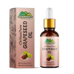 Grape Seed Oil Cold Pressed - Dark Circles Remover [ ارغوانی انگور] 30ml - ChiltanPure