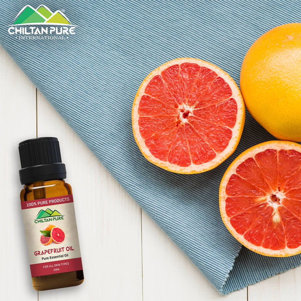 Grapefruit Essential Oil – Natural Energizer & Mood Booster- [چکوترا] 20ml - ChiltanPure