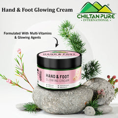 Hand & Foot Glowing CREAM 🦶✋ Formulated With Multi-Vitamins & Glowing Agents, Moisturizes, Soothes & Improves Skin Texture, Makes Skin Soft & Glowing - ChiltanPure