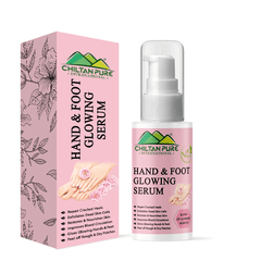 Hand & Foot Glowing SERUM 🦶✋ Formulated With Multi-Vitamins & Glowing Agents, Moisturizes, Soothes & Improves Skin Texture, Makes Skin Soft & Glowing - ChiltanPure