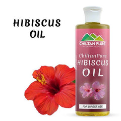 Hibiscus Oil – Natural Skin Cleanser, Tightens Skin Layer, Stimulates Hair Regrowth from Dormant Follicles & Bald Patches 200ml - ChiltanPure