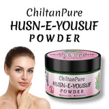 Husn-e-Yousuf Powder – Exfoliates Skin, Fade Dark Spots, Unclogs Pores & Reveals a Glowing Skin - ChiltanPure