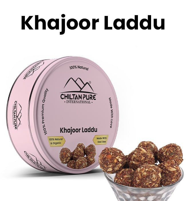 Khajoor Laddu - Wholesome Delight Perfect Blend of Health and Indulgence - ChiltanPure