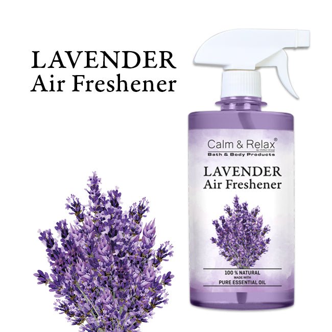 Lavender Air Freshener - Relaxing Aroma, Creates Peaceful & Stress-Free Environment, Eliminate Bad Odors - ChiltanPure