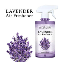Lavender Air Freshener - Relaxing Aroma, Creates Peaceful & Stress-Free Environment, Eliminate Bad Odors - ChiltanPure