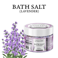 Lavender Bath Salt - Promotes Calmness, Lifts Up Mood, Refreshes Body, and Reduces Stress - ChiltanPure