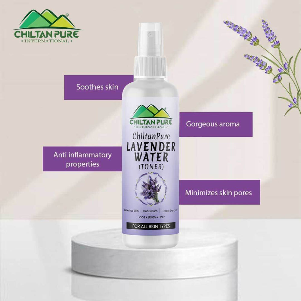 Lavender Floral Water – Best for Treating Acne, Relieve Itching & Irritation [Toner] - ChiltanPure