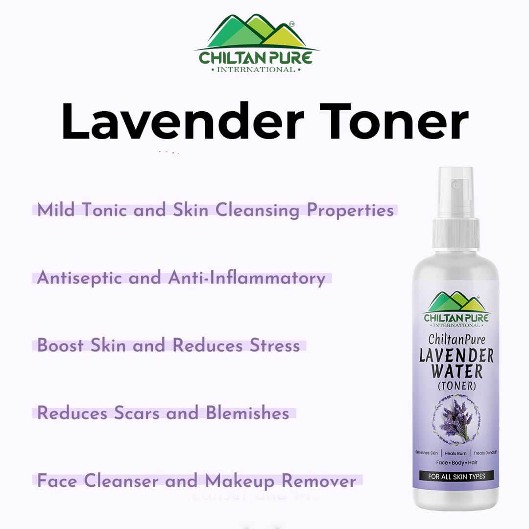 Lavender Floral Water – Best for Treating Acne, Relieve Itching & Irritation [Toner] - ChiltanPure