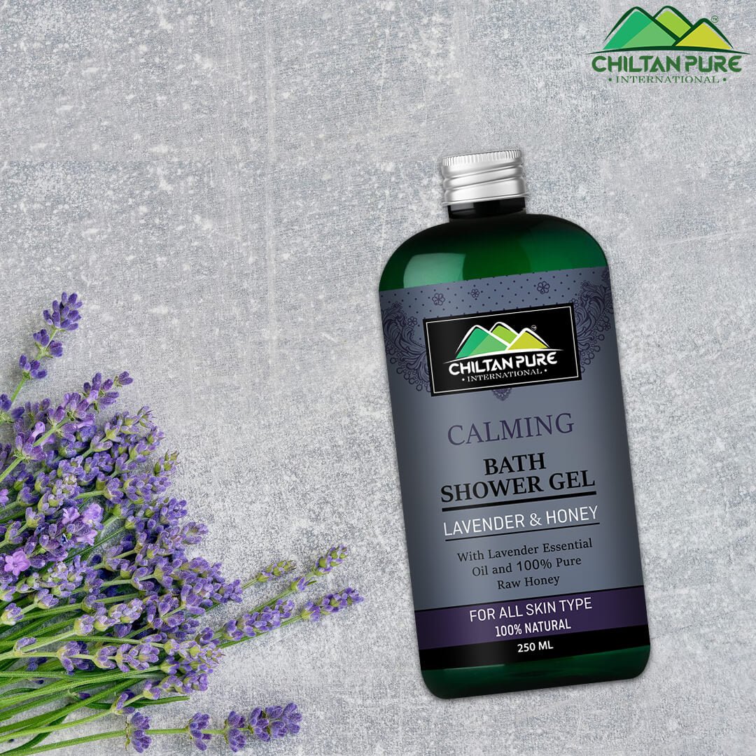 Lavender Honey Bath & Shower Gel – Cleans, Soothe & Purify - ChiltanPure