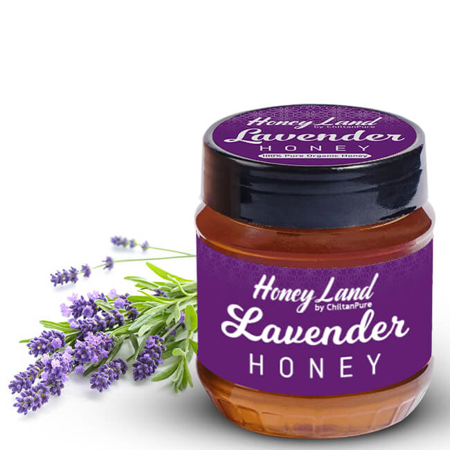 Lavender Infused Honey 450g [لیوینڈر] - ChiltanPure