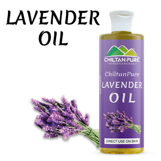 Lavender Oil – Promotes relaxation, soothes eczema & dry skin, contains wound healing properties [Infused] - ChiltanPure