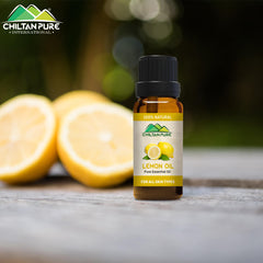 Lemon Essential Oil - Better Skin Complexion [لیموں] - ChiltanPure