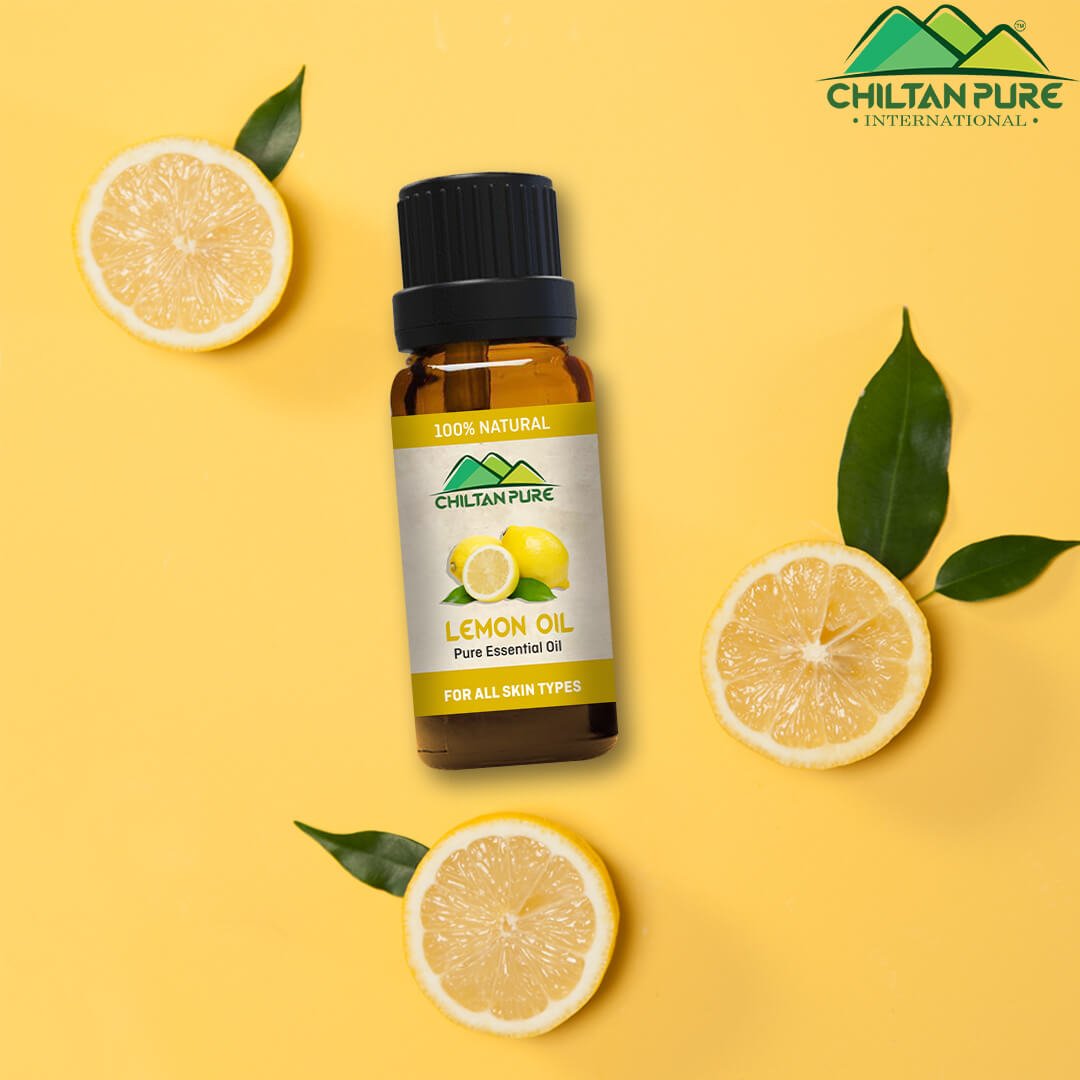 Lemon Essential Oil - Better Skin Complexion [لیموں] - ChiltanPure