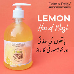 Lemon Handwash - Long Lasting Freshness, Moisturize & Nourish Hands. - ChiltanPure
