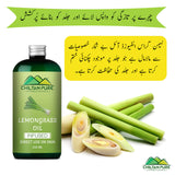 Lemongrass Oil - Contains purifying properties, perfect for skin care, removes impurities, only for skin &amp; body 100% pure organic [Infused] - ChiltanPure