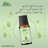 Lime Essential Oil – Natural Antiseptic, Promotes Blood Coagulation, Treats Bacterial Infections & Prevent Signs of Aging - ChiltanPure