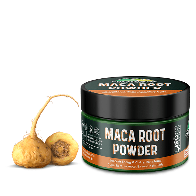Maca Root Powder - Increase Metabolic Strength, Energy, Stamina, Improve Mental Clarity [میکا جڑ] - ChiltanPure