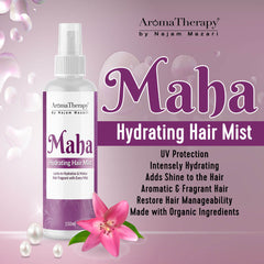Maha Hydrating Hair Mist - Locks in Hydration & Makes Hair Fragrant with Every Mist-💯Organic - ChiltanPure