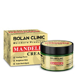 Mandelic Cream - Unclogs Pores, Brightens Skin & Fades Dark Spots, Making Your Skin Clearly Smooth & Brighter - ChiltanPure